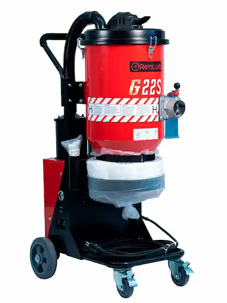 Renluft G22S is an efficient twin-motor construction vacuum cleaner with 3400 w power.